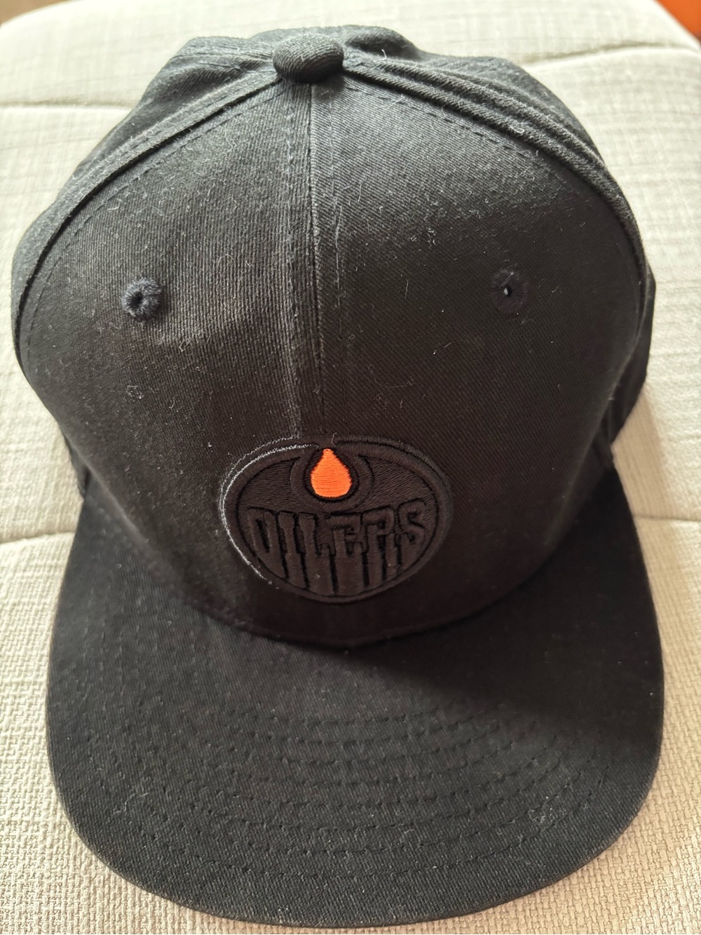 NHL Youth Snap Back Oilers Hat